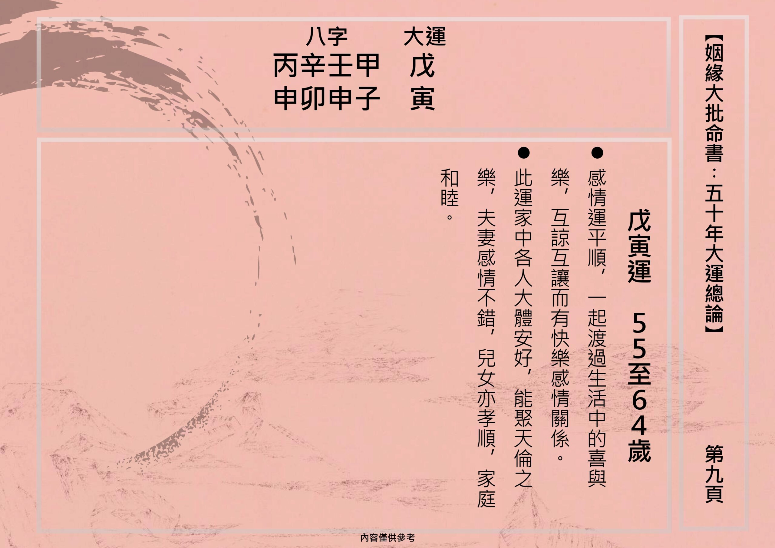 sample-玄燊姻緣大批命書 （姻緣大批，複合分析，夾八字）_page-0009