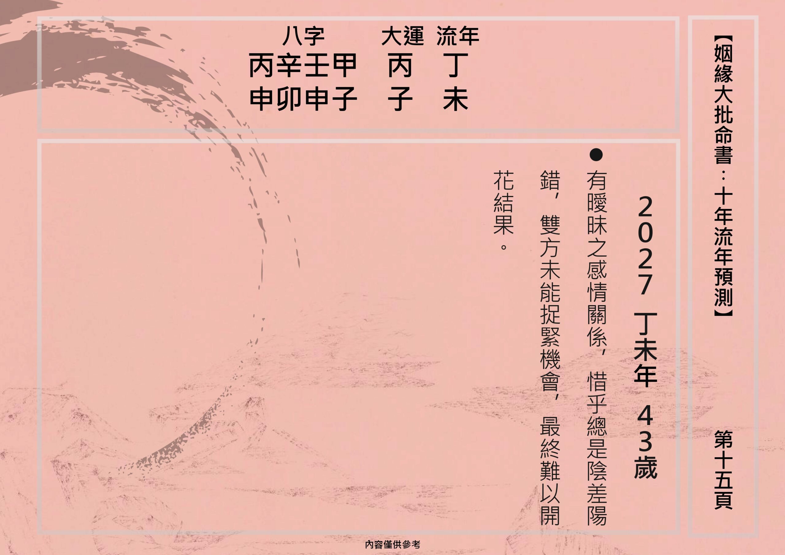 sample-玄燊姻緣大批命書 （姻緣大批，複合分析，夾八字）_page-0015